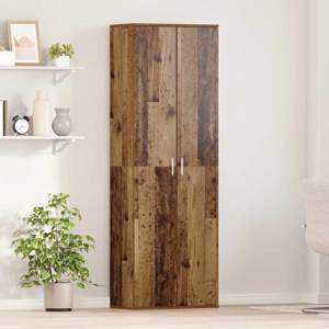 [3365567] Highboard 60 x 35 x 180 cm Drewno inżynieryjne Stare drewno