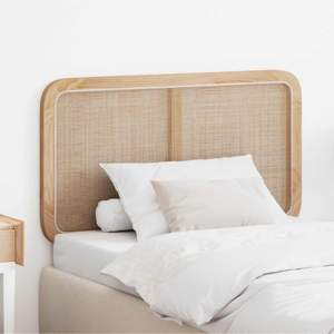 [42011562] Zagłówek Z zagłówkiem Naturalny 100 x 55 x 3 cm rattan