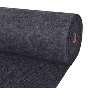 [331334] Dywan antracytowy 1,2 x 10 m Poliester