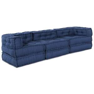 [3315087] Modularna jednostka sofy tkanina Indygo 210 x 70 x 56 cm